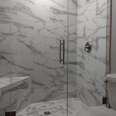 Center State Contracting installs custom tile showers in Central Wisconsin